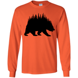 T-Shirts Orange / YS Bears Home Youth Long Sleeve T-Shirt