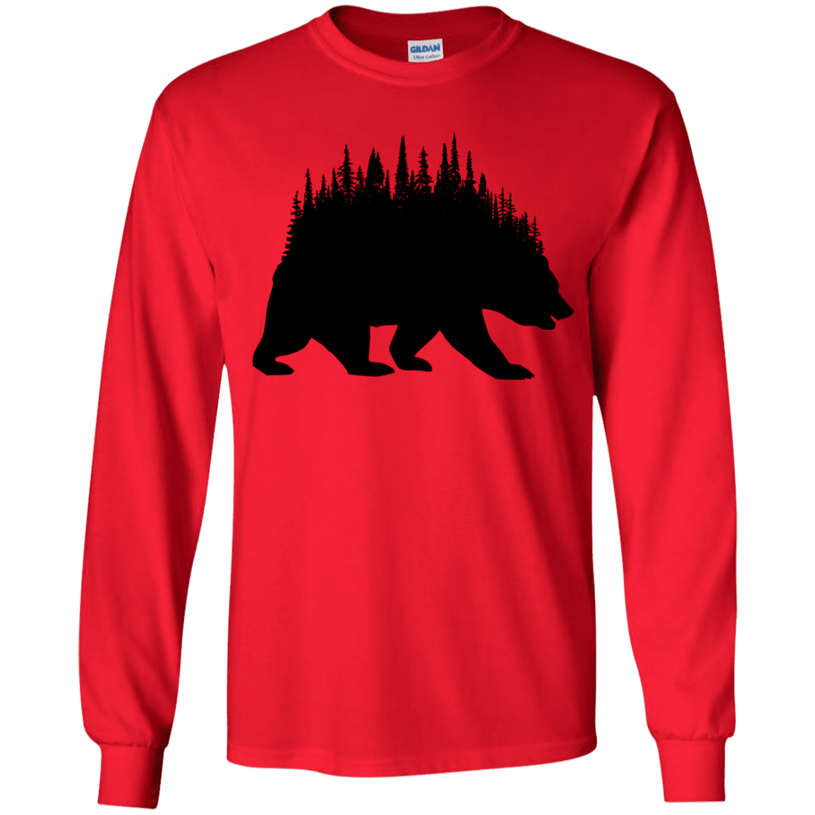 T-Shirts Red / YS Bears Home Youth Long Sleeve T-Shirt