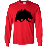 T-Shirts Red / YS Bears Home Youth Long Sleeve T-Shirt