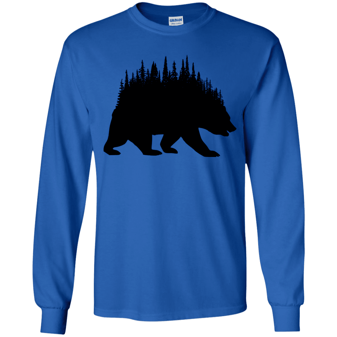 T-Shirts Royal / YS Bears Home Youth Long Sleeve T-Shirt