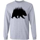 T-Shirts Sport Grey / YS Bears Home Youth Long Sleeve T-Shirt