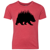 T-Shirts Vintage Red / YXS Bears Home Youth Triblend T-Shirt