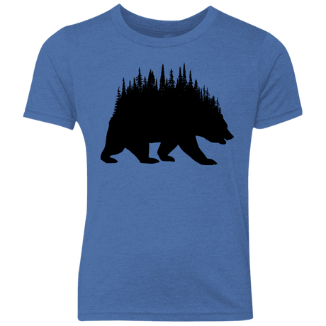 T-Shirts Vintage Royal / YXS Bears Home Youth Triblend T-Shirt
