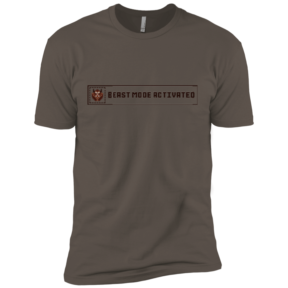 T-Shirts Warm Grey / X-Small Beast Mode Activated Men's Premium T-Shirt
