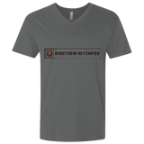 T-Shirts Heavy Metal / X-Small Beast Mode Activated Men's Premium V-Neck