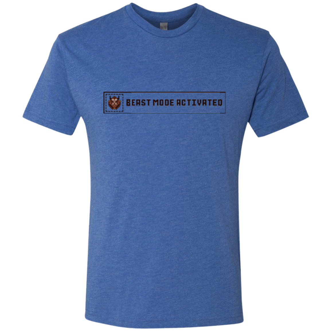 T-Shirts Vintage Royal / Small Beast Mode Activated Men's Triblend T-Shirt