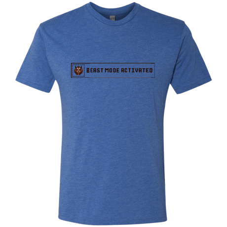 T-Shirts Vintage Royal / Small Beast Mode Activated Men's Triblend T-Shirt