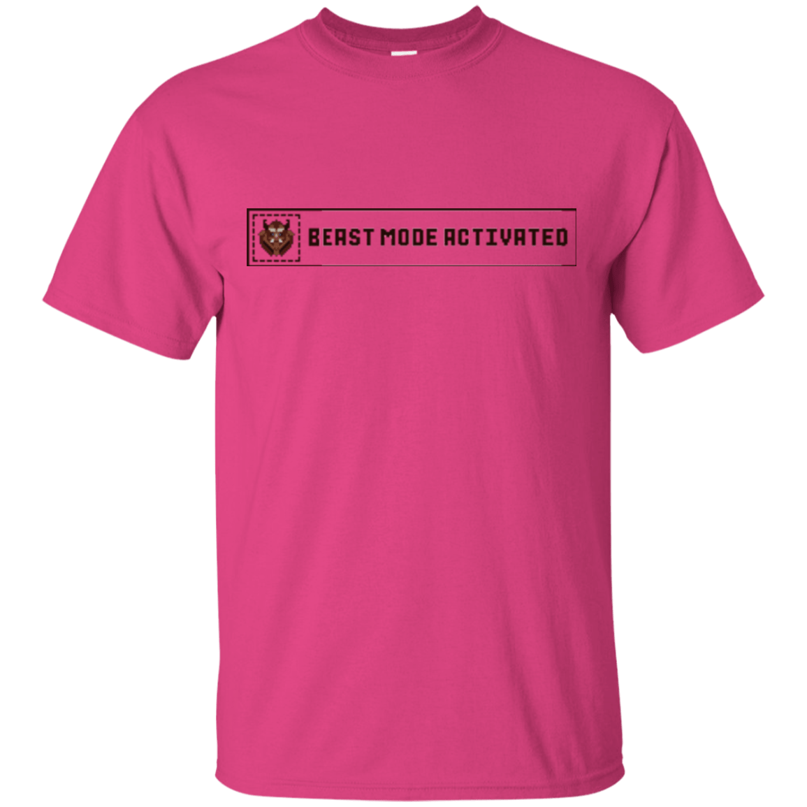 T-Shirts Heliconia / Small Beast Mode Activated T-Shirt