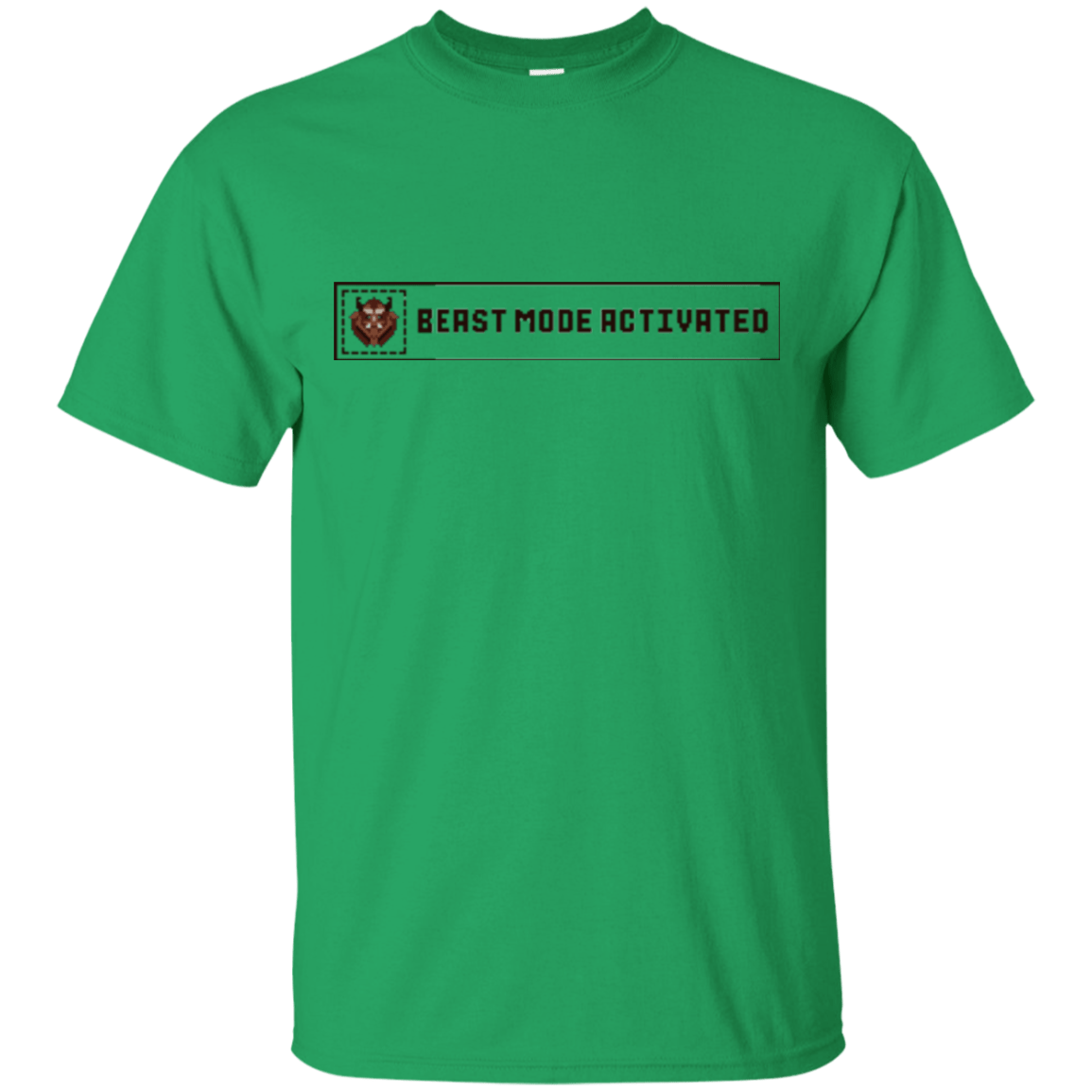 T-Shirts Irish Green / Small Beast Mode Activated T-Shirt