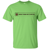 T-Shirts Lime / Small Beast Mode Activated T-Shirt