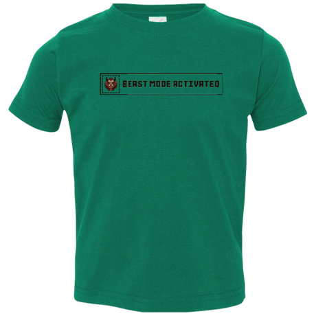 T-Shirts Kelly / 2T Beast Mode Activated Toddler Premium T-Shirt
