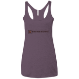 T-Shirts Vintage Purple / X-Small Beast Mode Activated Women's Triblend Racerback Tank