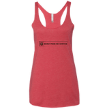 T-Shirts Vintage Red / X-Small Beast Mode Activated Women's Triblend Racerback Tank