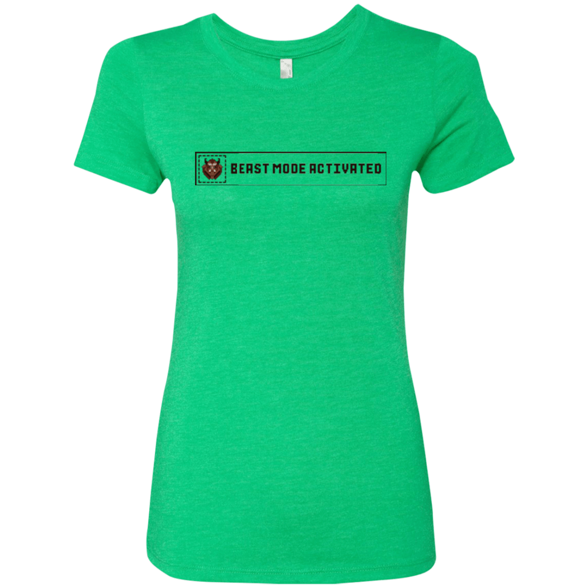 T-Shirts Envy / Small Beast Mode Activated Women's Triblend T-Shirt