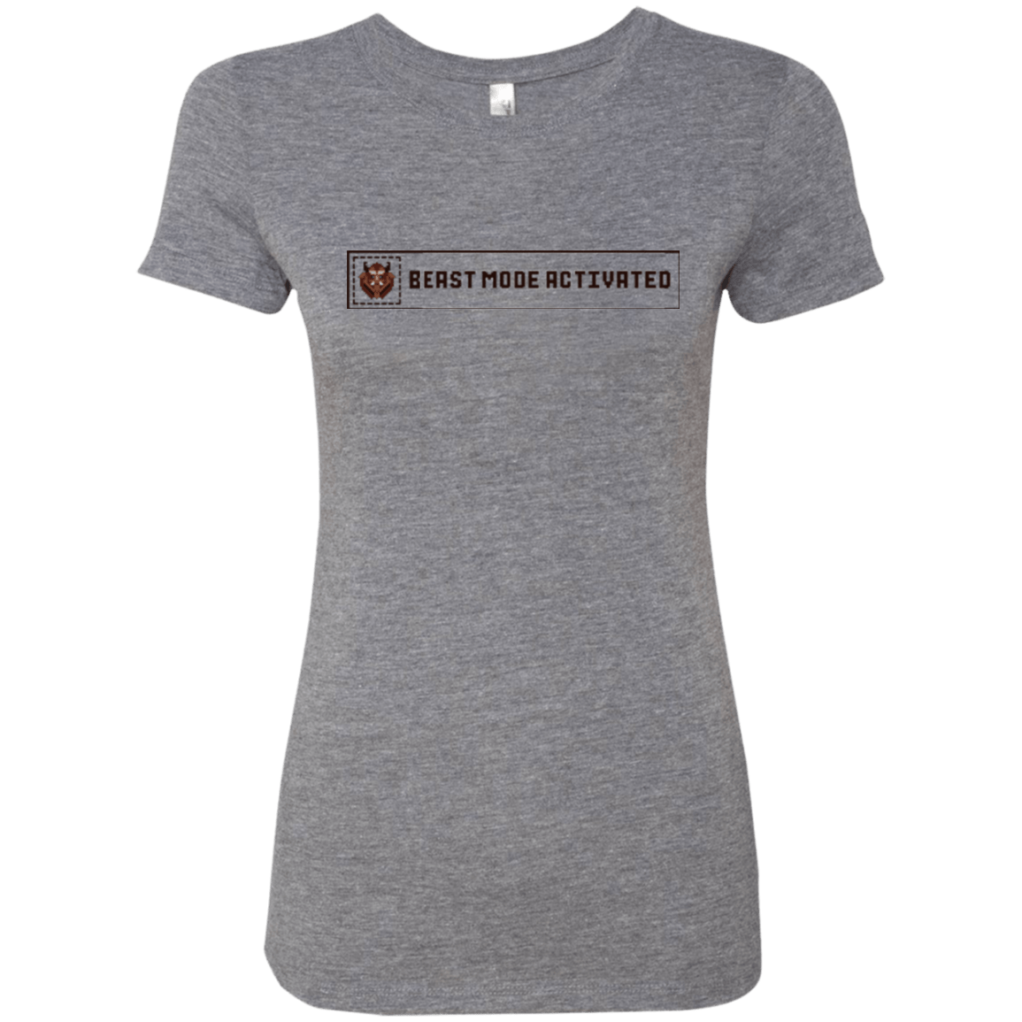 T-Shirts Premium Heather / Small Beast Mode Activated Women's Triblend T-Shirt