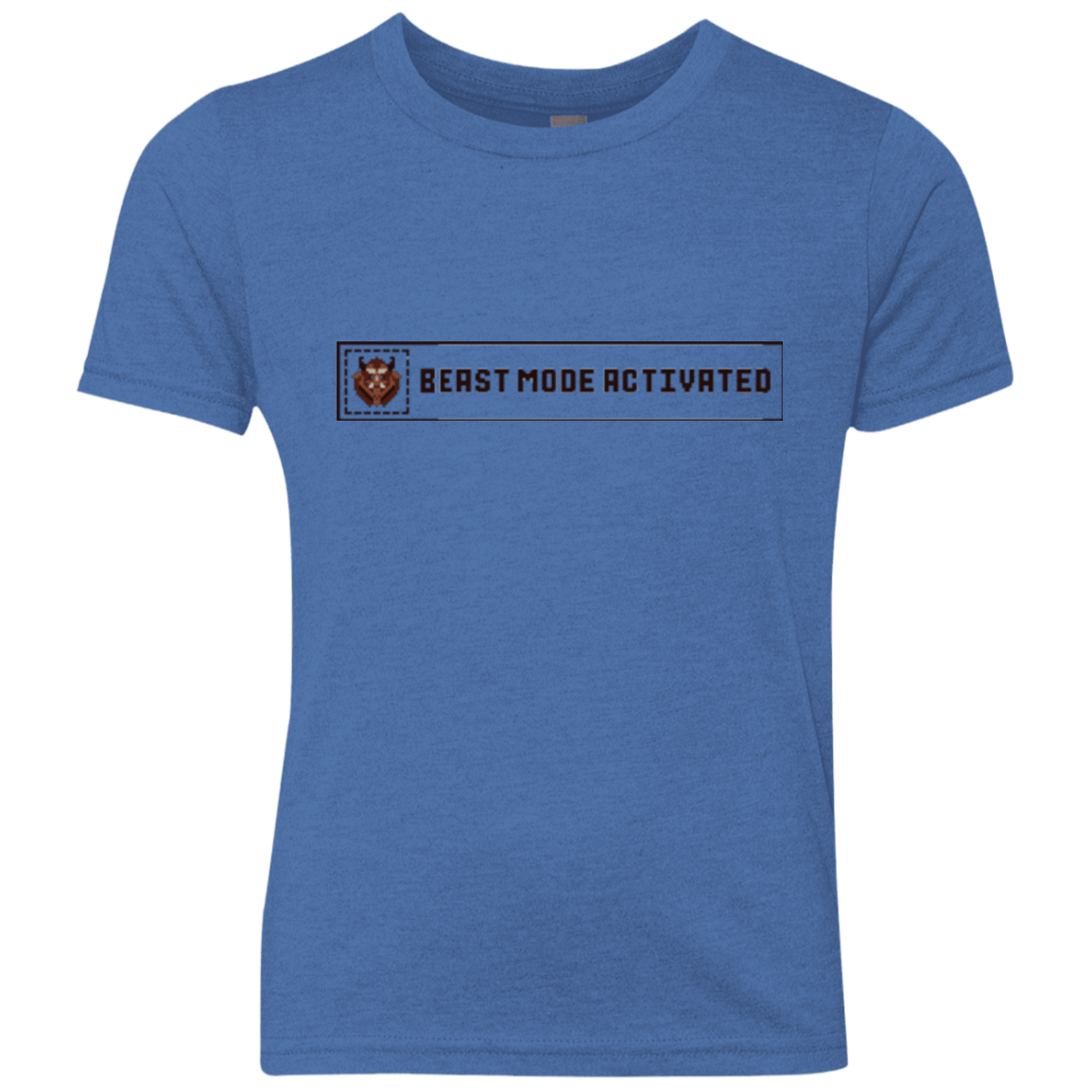 T-Shirts Vintage Royal / YXS Beast Mode Activated Youth Triblend T-Shirt