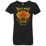 T-Shirts Black / YXS Beast Mode Gym Girls Premium T-Shirt
