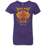 T-Shirts Purple Rush / YXS Beast Mode Gym Girls Premium T-Shirt