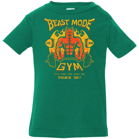 T-Shirts Kelly / 6 Months Beast Mode Gym Infant Premium T-Shirt