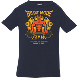 T-Shirts Navy / 6 Months Beast Mode Gym Infant Premium T-Shirt