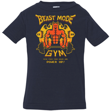 T-Shirts Navy / 6 Months Beast Mode Gym Infant Premium T-Shirt
