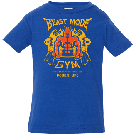 T-Shirts Royal / 6 Months Beast Mode Gym Infant Premium T-Shirt