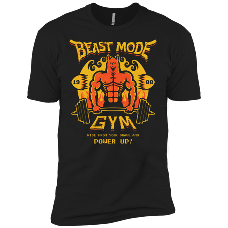T-Shirts Black / X-Small Beast Mode Gym Men's Premium T-Shirt