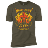 T-Shirts Military Green / X-Small Beast Mode Gym Men's Premium T-Shirt