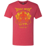 T-Shirts Vintage Red / Small Beast Mode Gym Men's Triblend T-Shirt