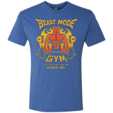 T-Shirts Vintage Royal / Small Beast Mode Gym Men's Triblend T-Shirt