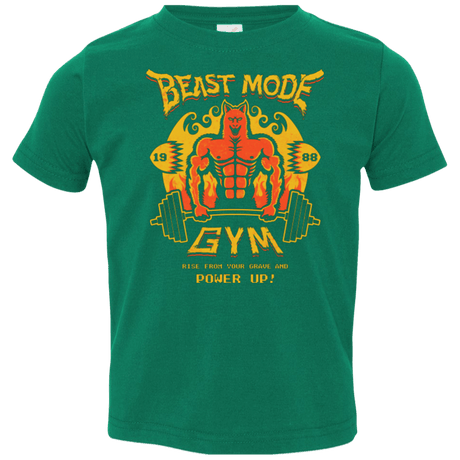 T-Shirts Kelly / 2T Beast Mode Gym Toddler Premium T-Shirt