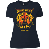 T-Shirts Midnight Navy / X-Small Beast Mode Gym Women's Premium T-Shirt