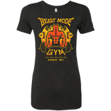 T-Shirts Vintage Black / Small Beast Mode Gym Women's Triblend T-Shirt