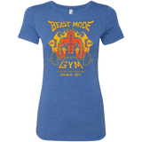 T-Shirts Vintage Royal / Small Beast Mode Gym Women's Triblend T-Shirt