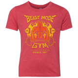 T-Shirts Vintage Red / YXS Beast Mode Gym Youth Triblend T-Shirt