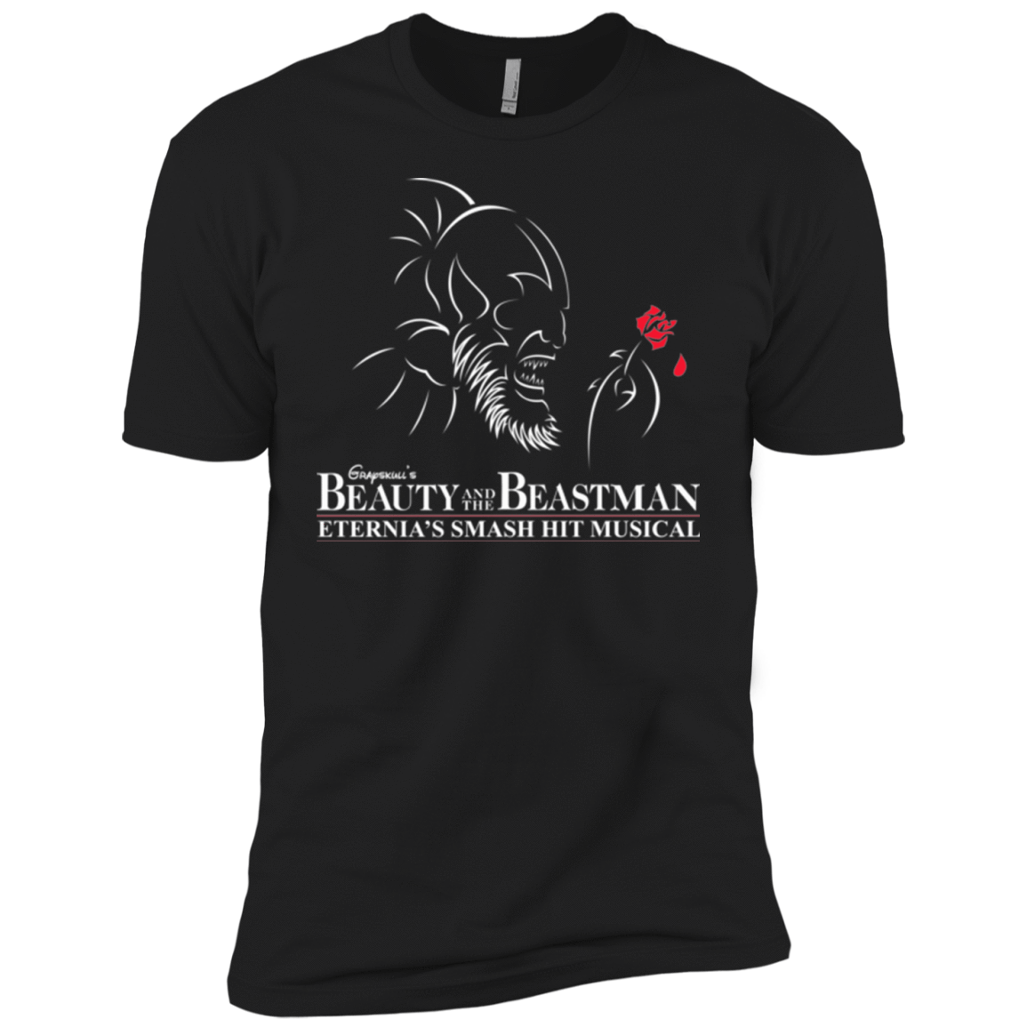 T-Shirts Black / YXS Beauty and the Beastman Boys Premium T-Shirt