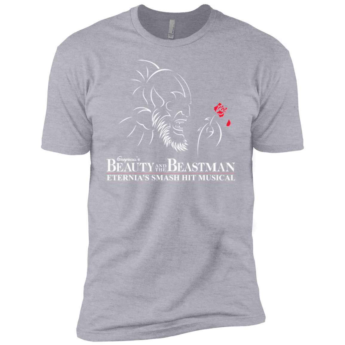 T-Shirts Heather Grey / YXS Beauty and the Beastman Boys Premium T-Shirt