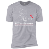 T-Shirts Heather Grey / YXS Beauty and the Beastman Boys Premium T-Shirt