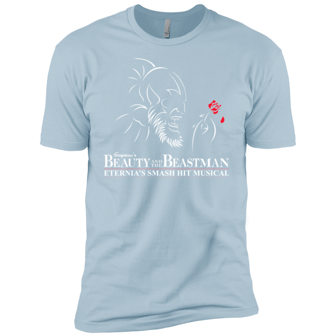 T-Shirts Light Blue / YXS Beauty and the Beastman Boys Premium T-Shirt