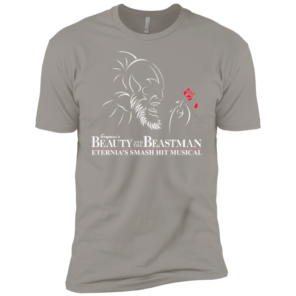 T-Shirts Light Grey / YXS Beauty and the Beastman Boys Premium T-Shirt