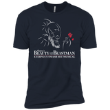 T-Shirts Midnight Navy / YXS Beauty and the Beastman Boys Premium T-Shirt
