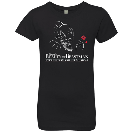 T-Shirts Black / YXS Beauty and the Beastman Girls Premium T-Shirt