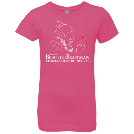 T-Shirts Hot Pink / YXS Beauty and the Beastman Girls Premium T-Shirt
