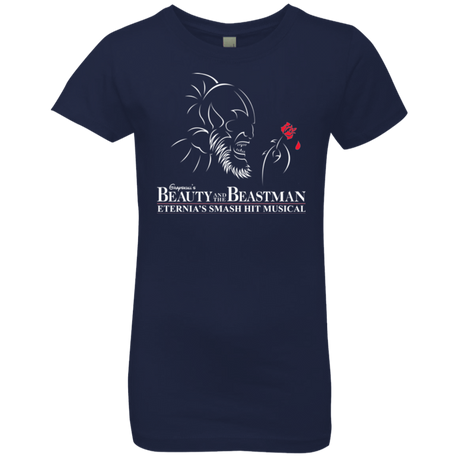 T-Shirts Midnight Navy / YXS Beauty and the Beastman Girls Premium T-Shirt