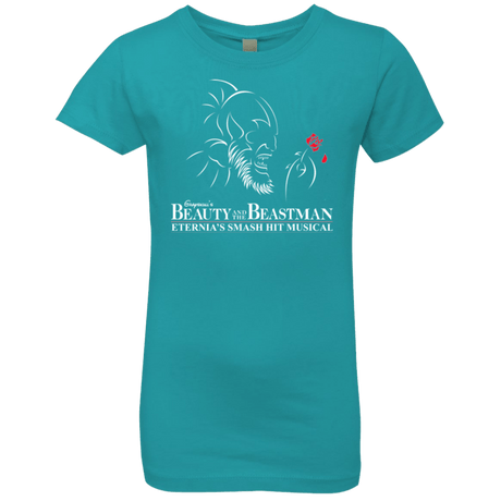 T-Shirts Tahiti Blue / YXS Beauty and the Beastman Girls Premium T-Shirt