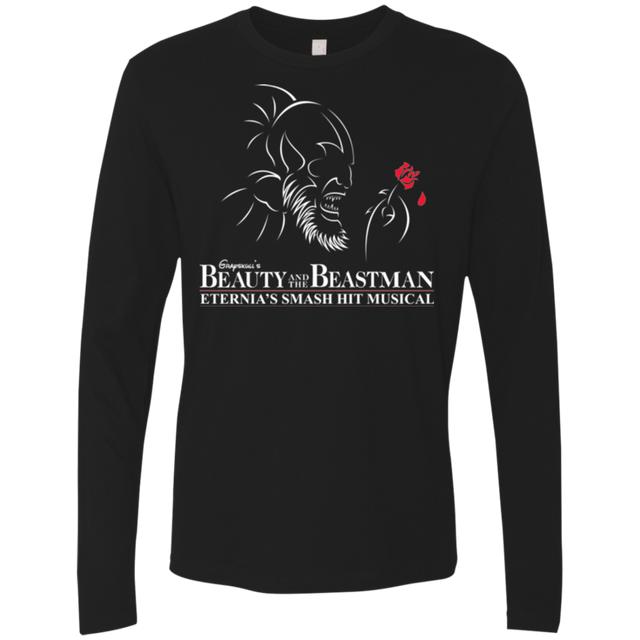 T-Shirts Black / Small Beauty and the Beastman Men's Premium Long Sleeve