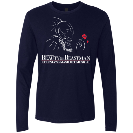 T-Shirts Midnight Navy / Small Beauty and the Beastman Men's Premium Long Sleeve