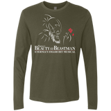 T-Shirts Military Green / Small Beauty and the Beastman Men's Premium Long Sleeve
