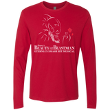 T-Shirts Red / Small Beauty and the Beastman Men's Premium Long Sleeve