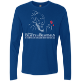 T-Shirts Royal / Small Beauty and the Beastman Men's Premium Long Sleeve